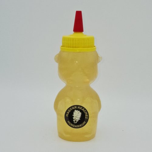 Akác méz csurgatós maciban 0,25 kg