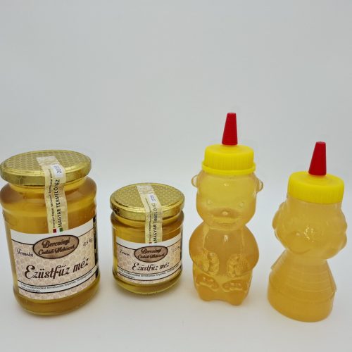 Ezüstfűz méz csurgatós maciban 0,25 kg