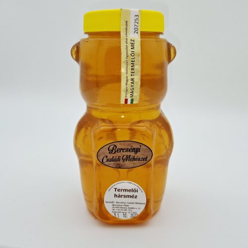 Hársméz 1 kg műanyag maciban