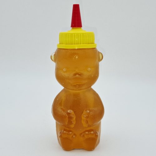 Vegyes virágméz csurgatós maciban 0,25 kg