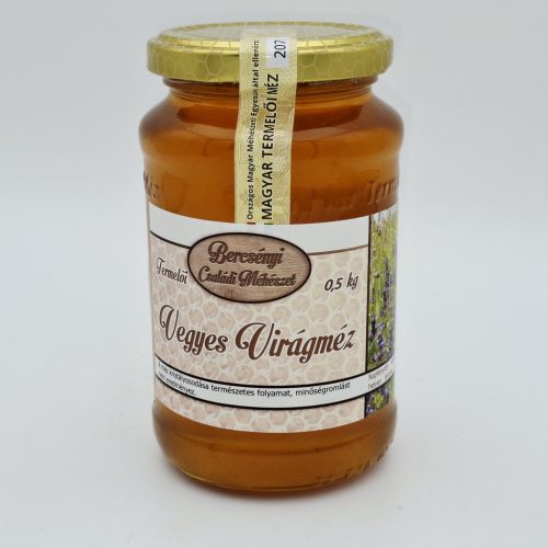 Vegyes virágméz 0,5 kg